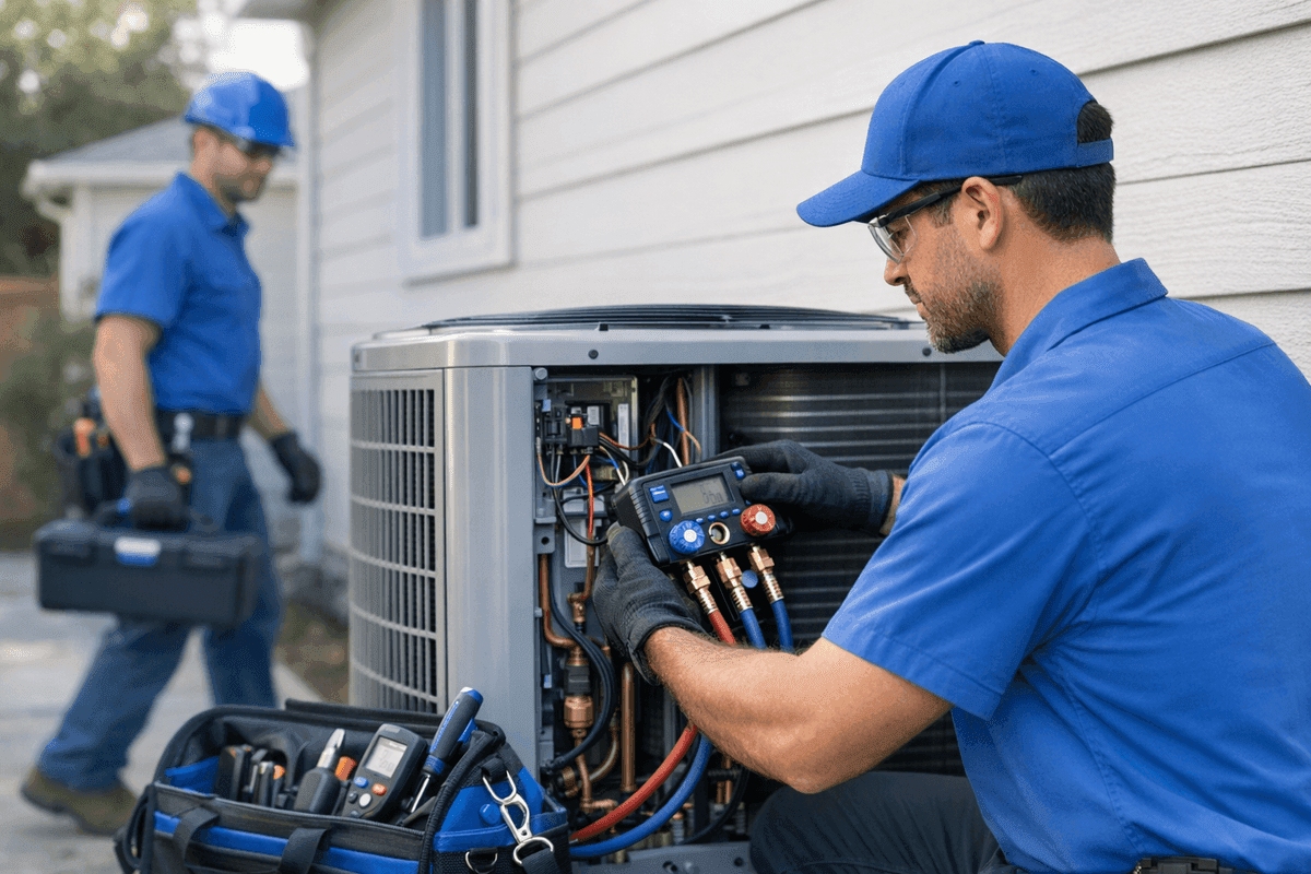 AC Repair service by Jerry & Son HVAC