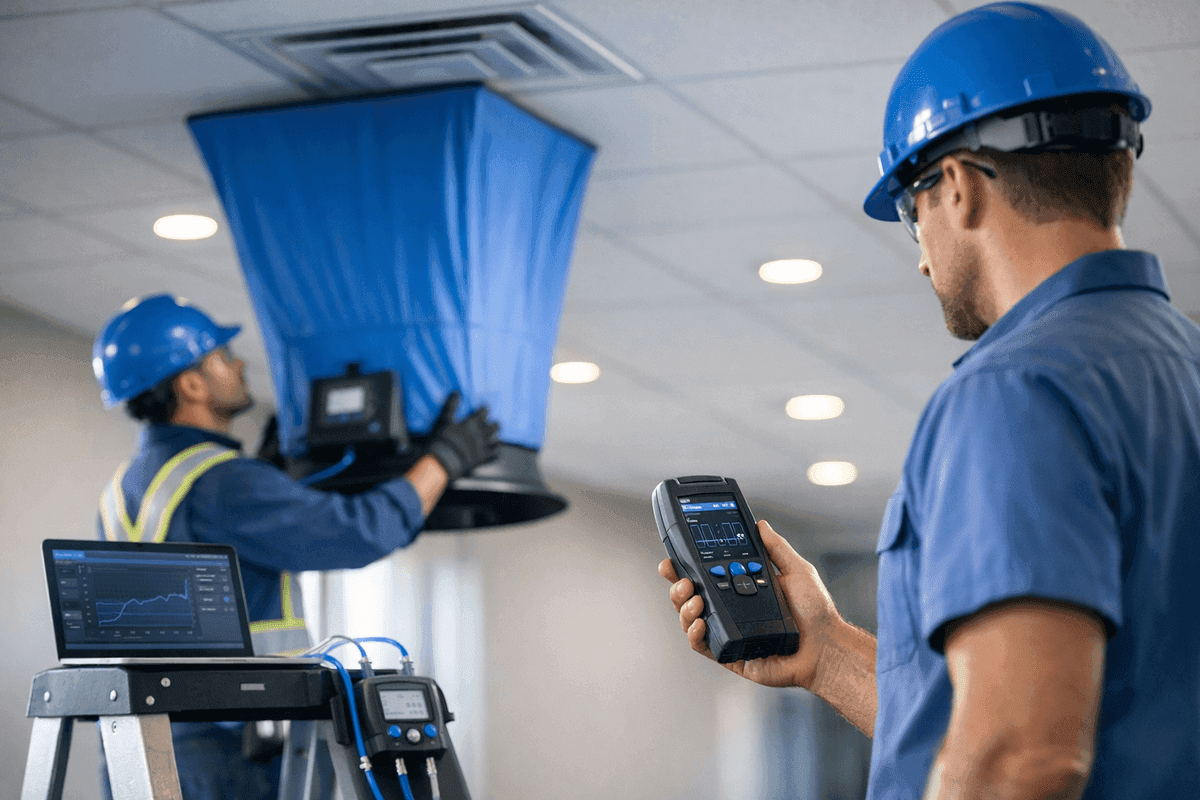 Air Balancing service by Jerry & Son HVAC