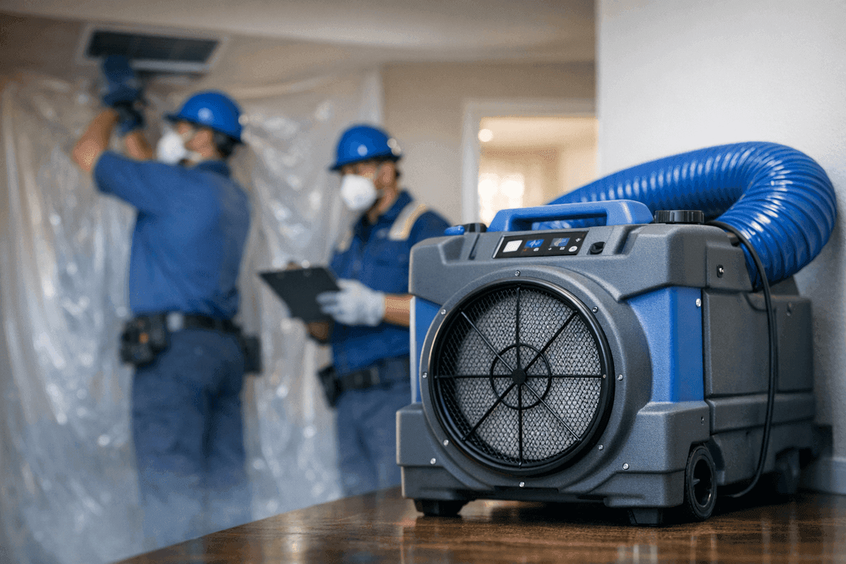 Air Scrubbers service by Jerry & Son HVAC