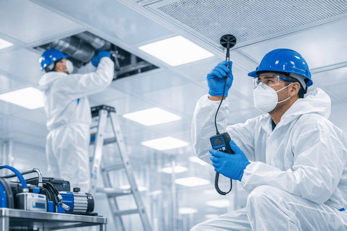 Clean Room HVAC service by Jerry & Son HVAC