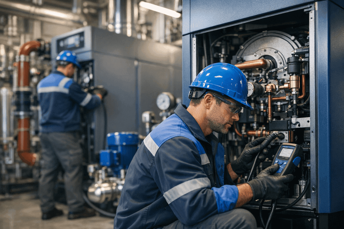 Commercial Boilers service by Jerry & Son HVAC