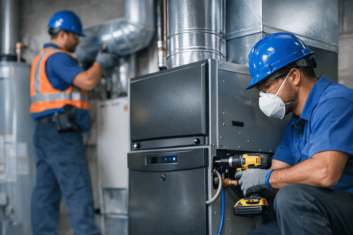 Furnace Installation service by Jerry & Son HVAC