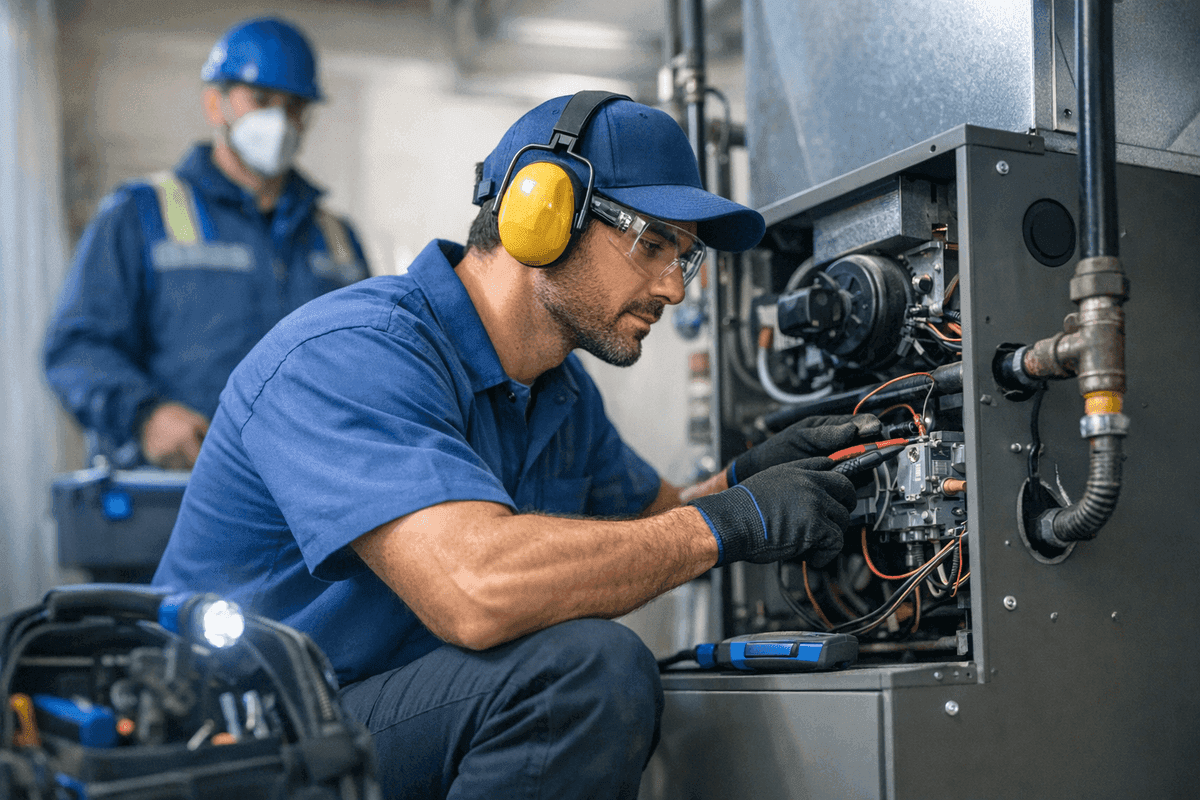 Furnace Repair service by Jerry & Son HVAC