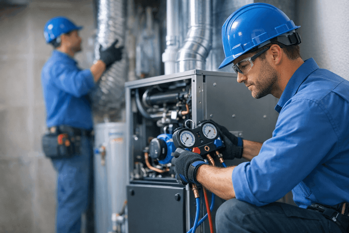 Heating Installation service by Jerry & Son HVAC