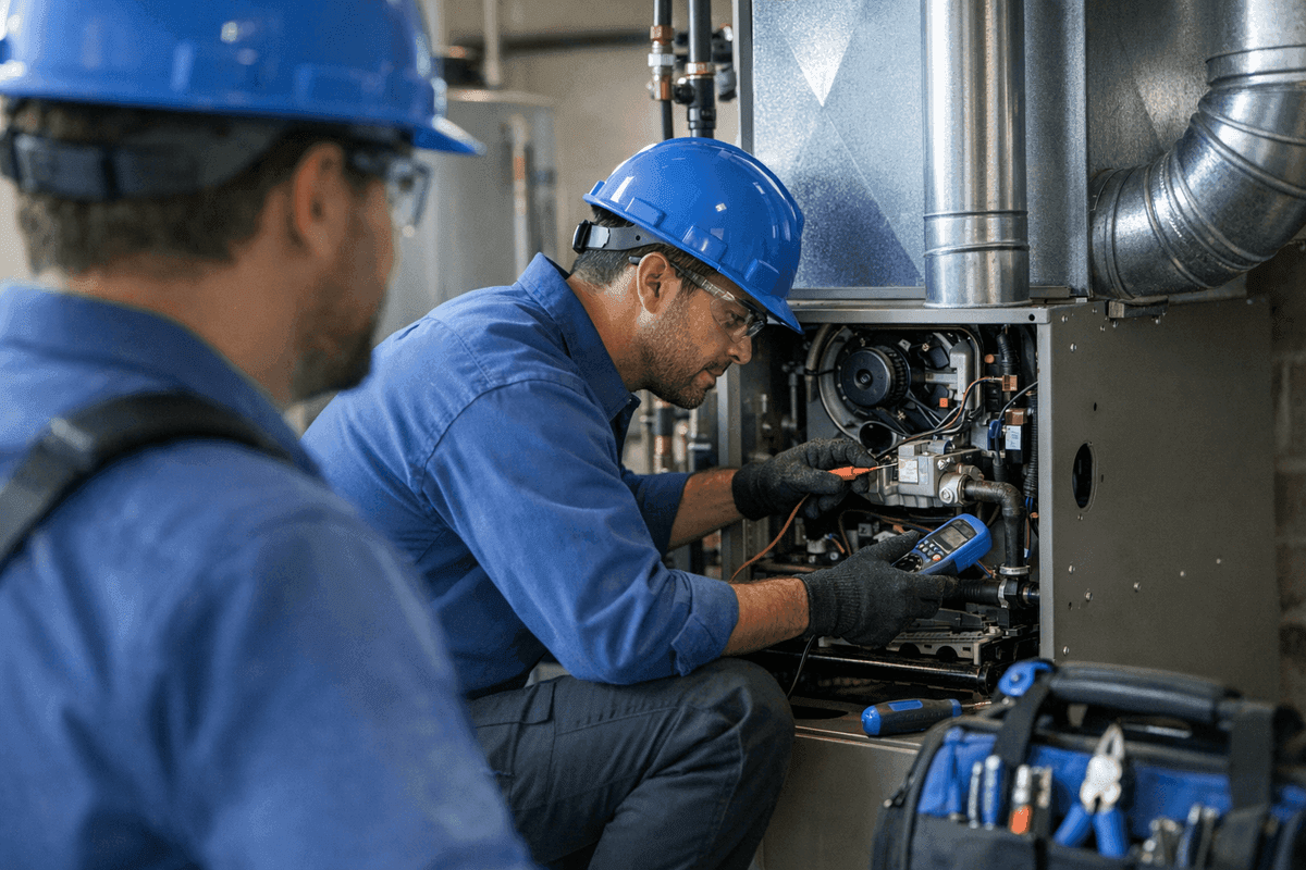 Heating Repair service by Jerry & Son HVAC