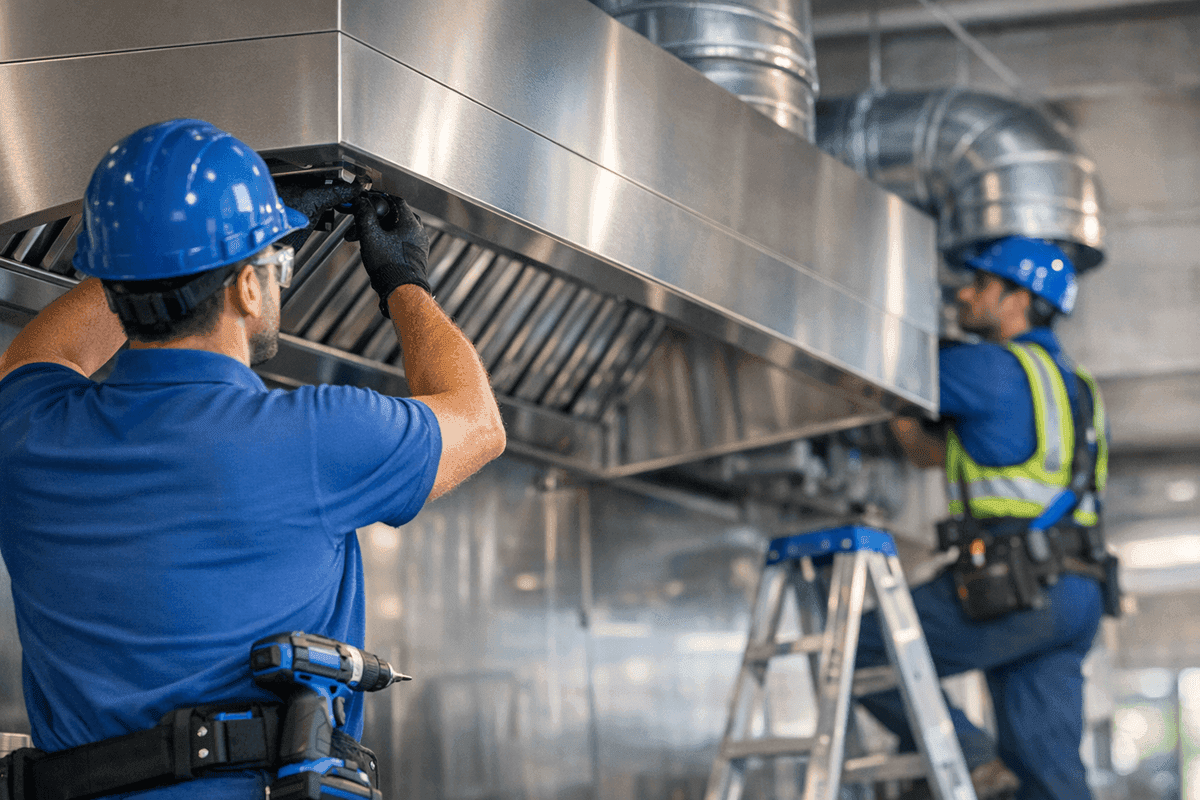 Hood & Exhaust Installation service by Jerry & Son HVAC