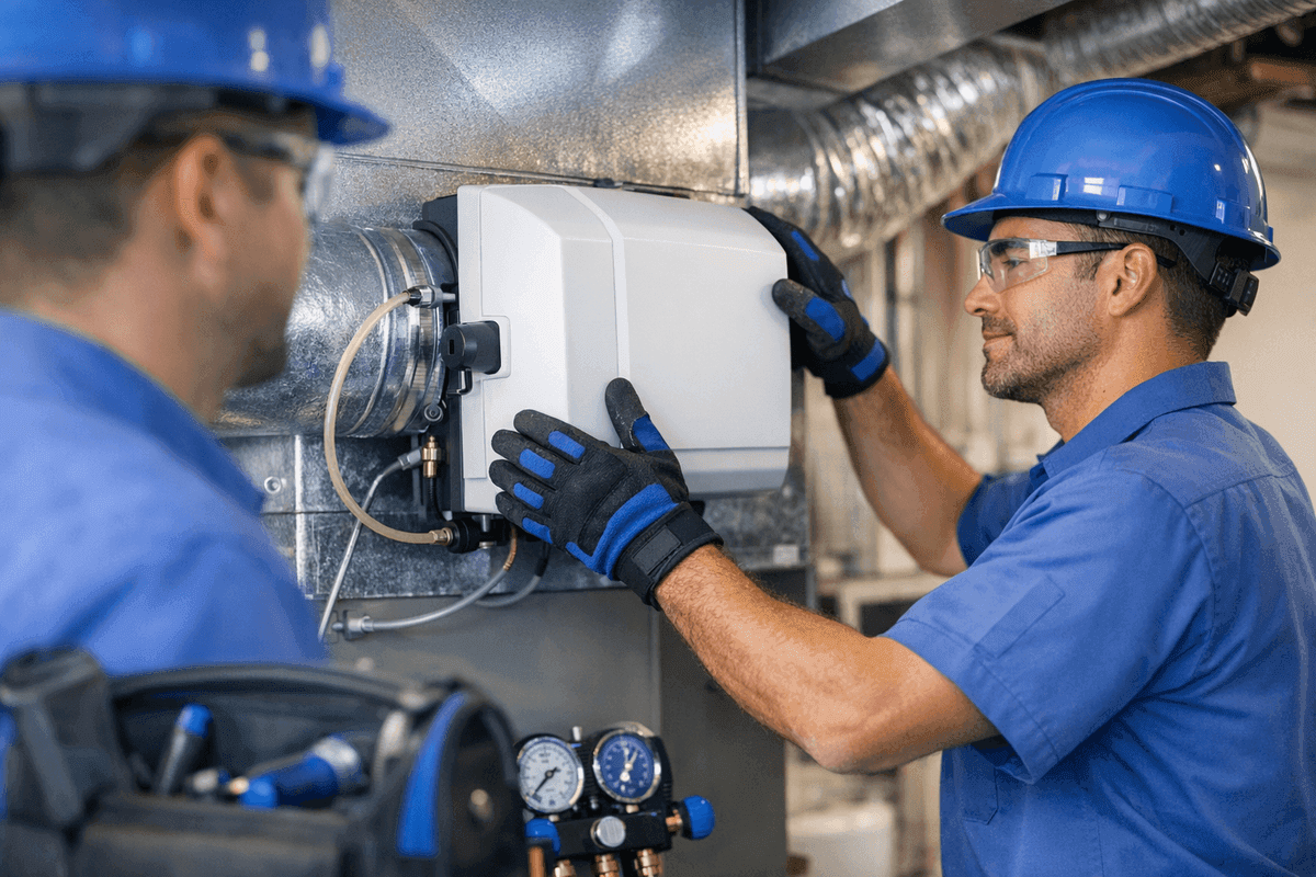 Humidifiers service by Jerry & Son HVAC