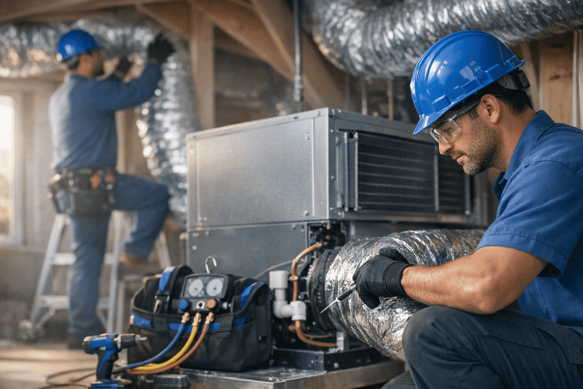 HVAC Installation service by Jerry & Son HVAC