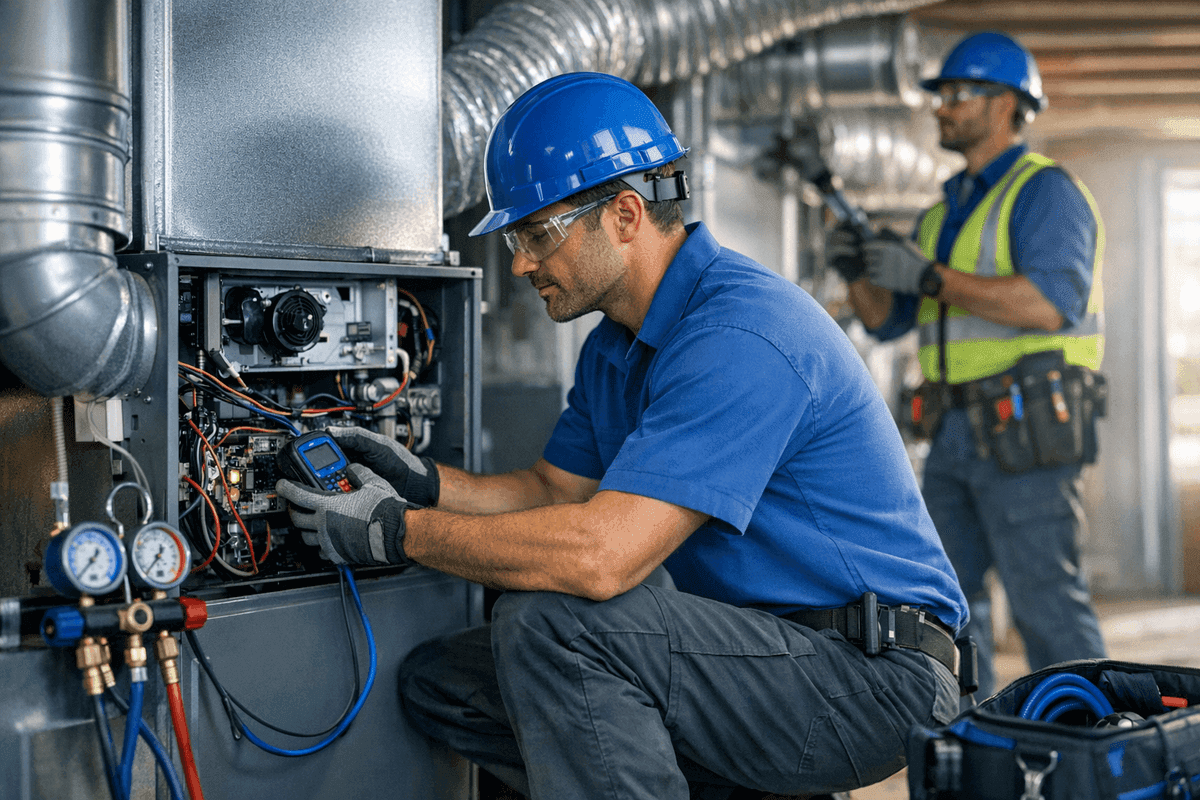 HVAC Repair service by Jerry & Son HVAC