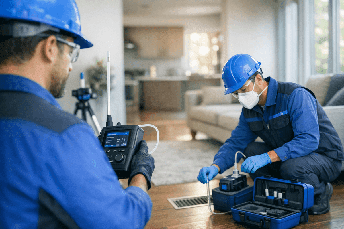 IAQ Testing service by Jerry & Son HVAC