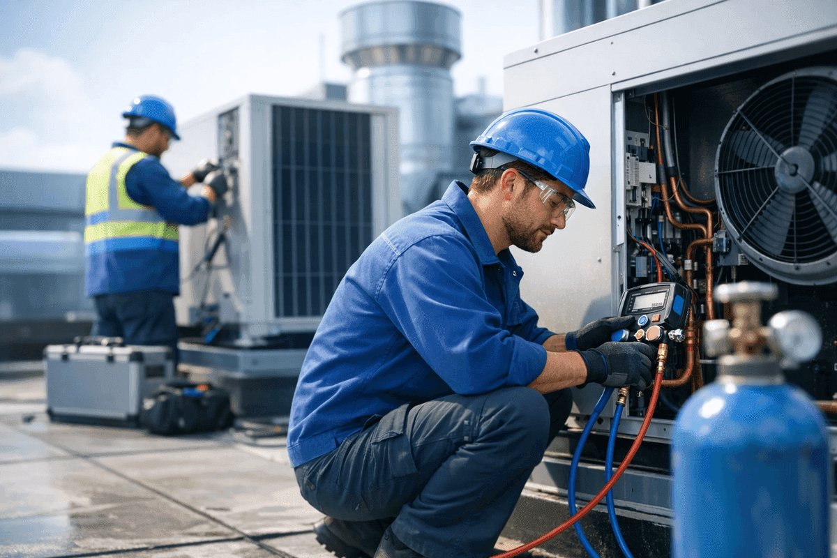 Industrial HVAC service by Jerry & Son HVAC