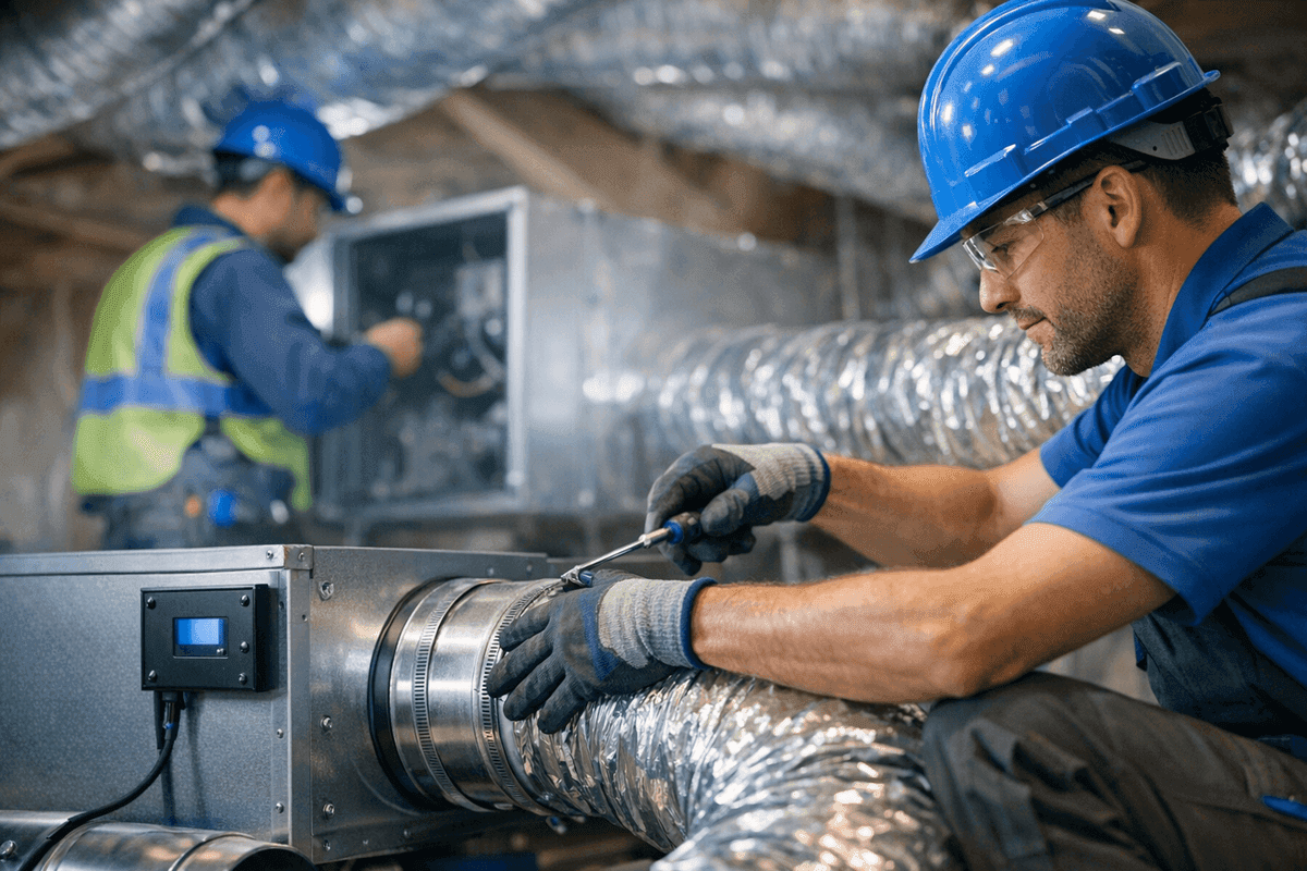 Ventallation service by Jerry & Son HVAC